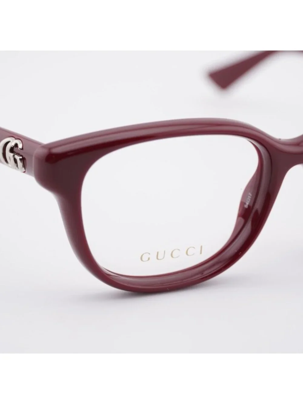 Gucci GG1978O 007 Eyeglasses Bordeaux 54mm Square Frame